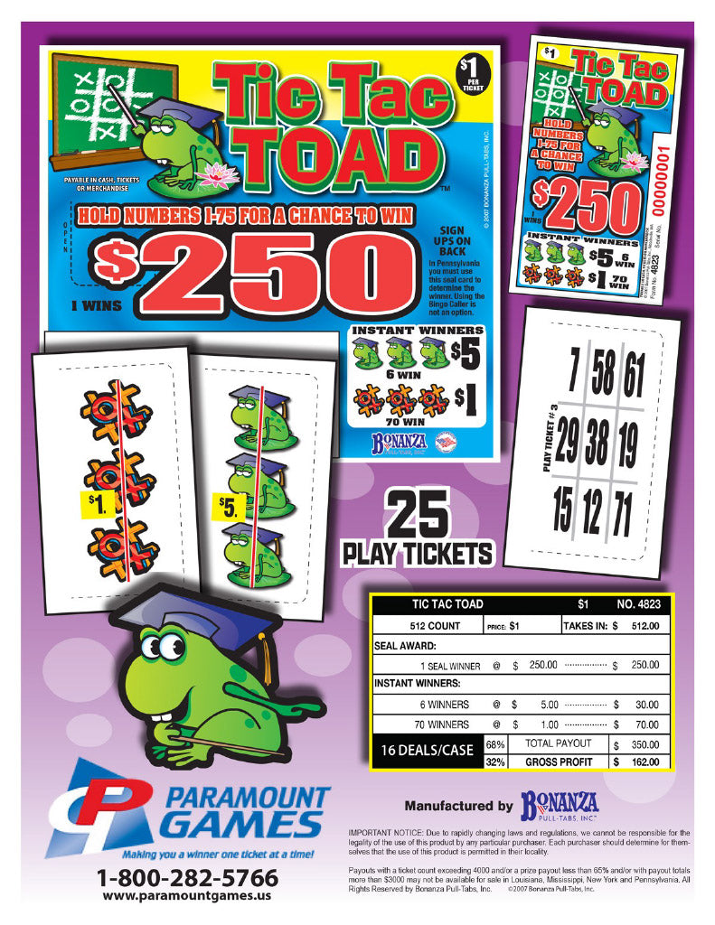 Tic Tac Toad