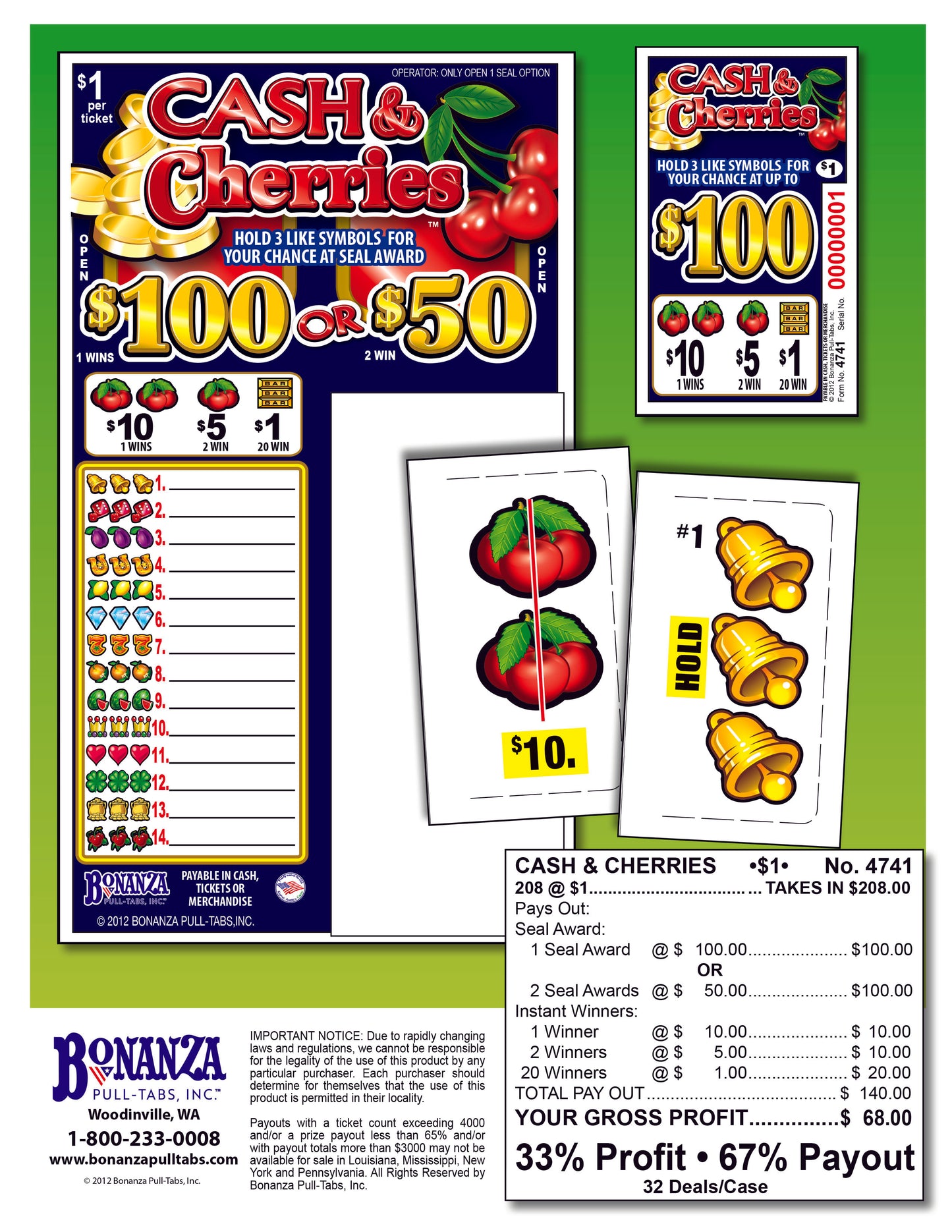 Cash & Cherries 4741