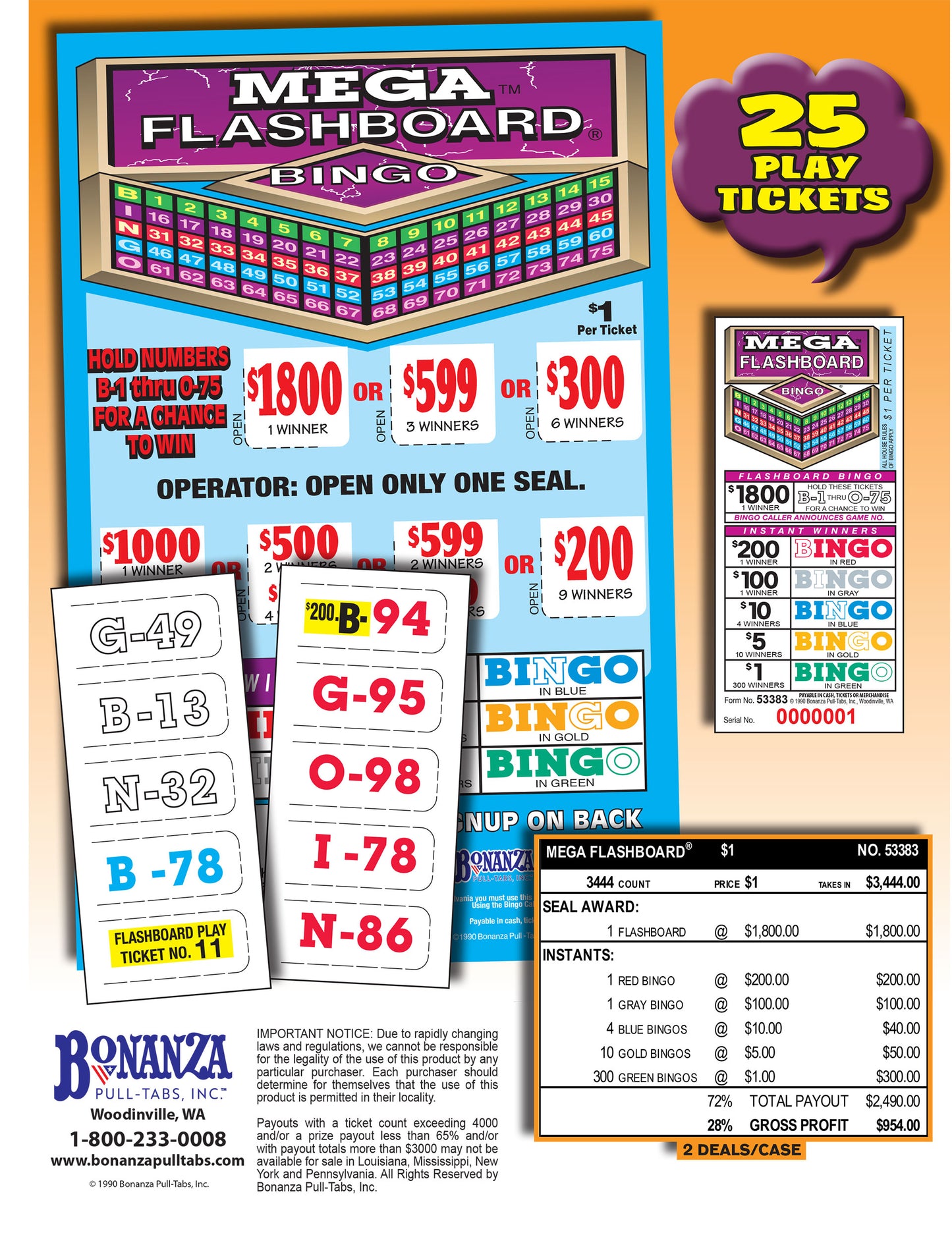 Mega Flashboard 53383