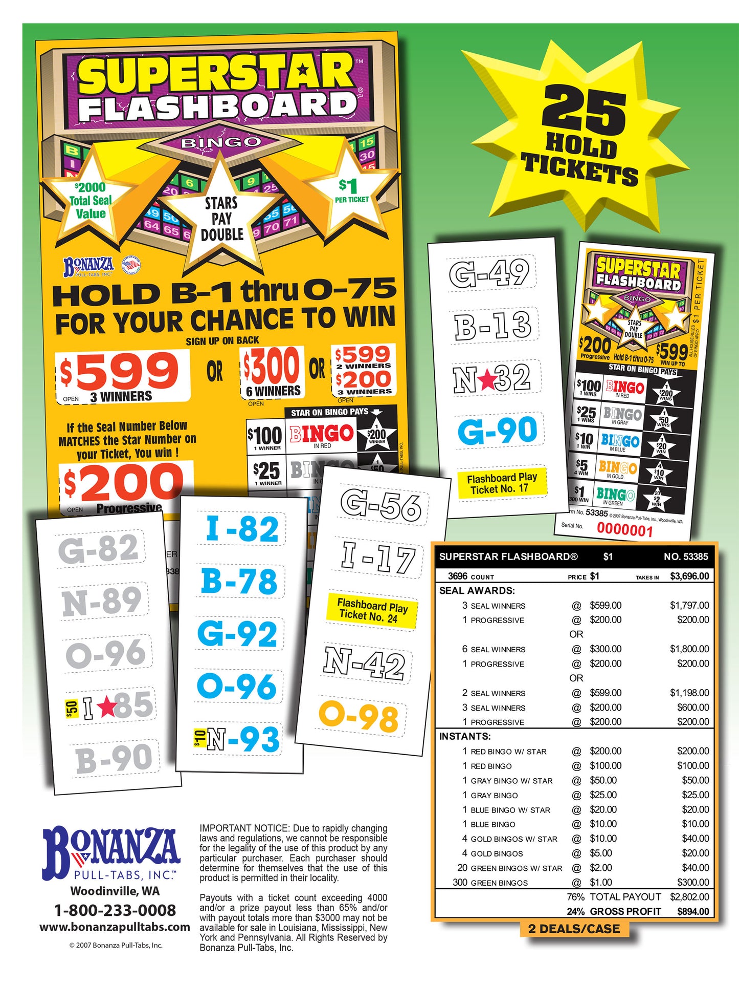 Superstar Flashboard 53385