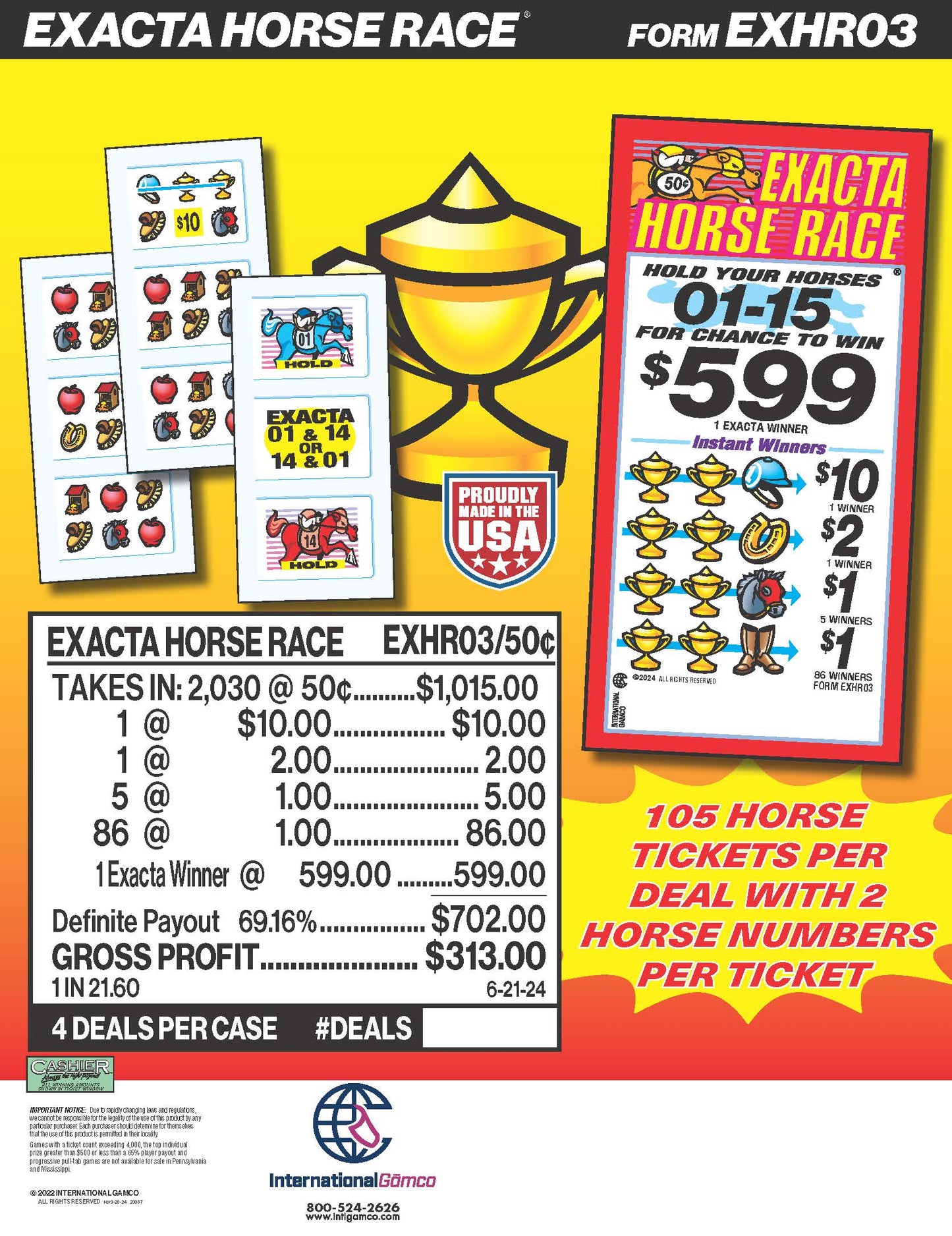 Exacta Horse Race