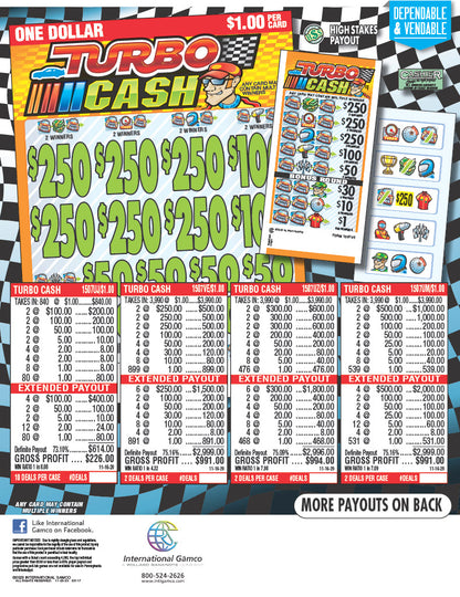 Turbo Cash - 840 ct