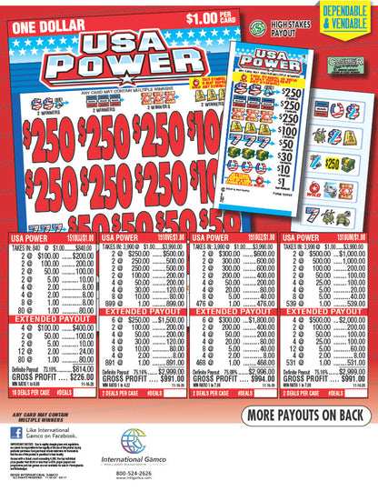 USA Power - 840 ct