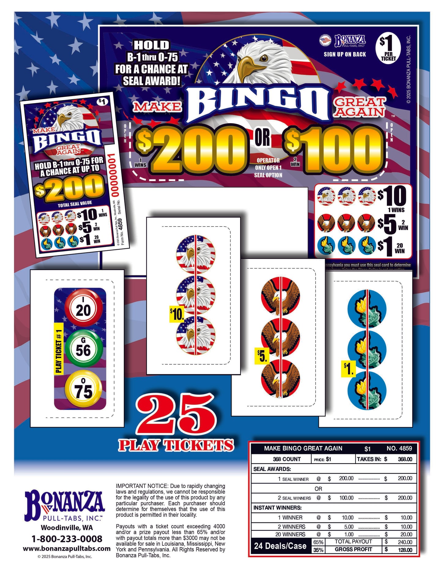 Make Bingo Great Again $200