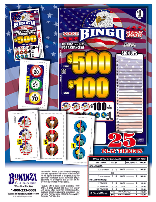 Make Bingo Great Again $500