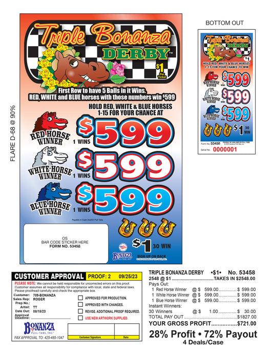 Triple Bonanza Derby