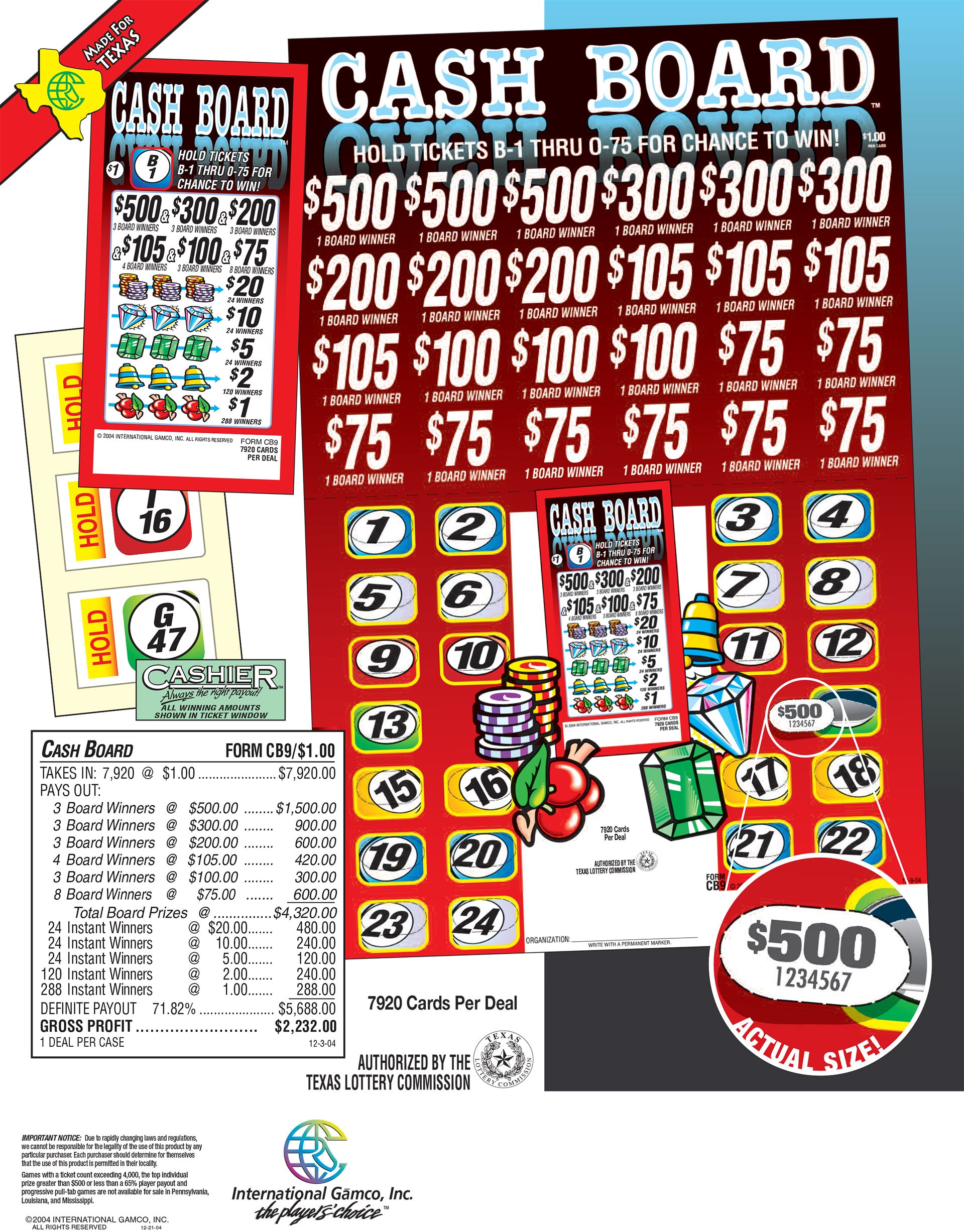 Cashboard – TMMerchandising