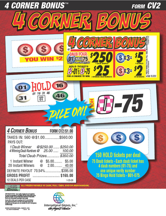 4 Corner Bonus