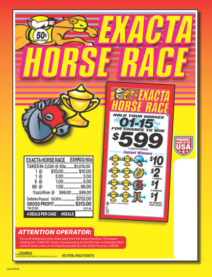 Exacta Horse Race