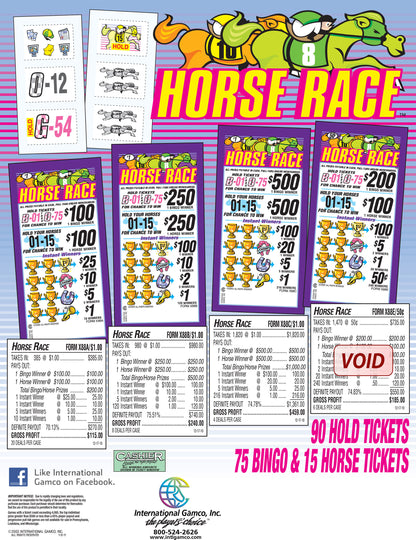 6 pack horserace